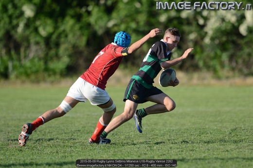 2015-05-09 Rugby Lyons Settimo Milanese U16-Rugby Varese 2282